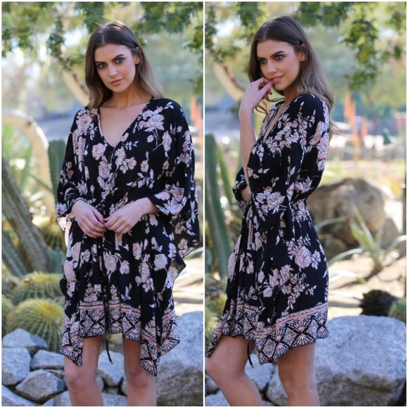 FLORAL PRINT DRESS - Picture 2 of 9